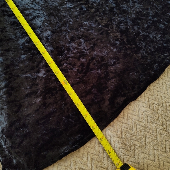 VINTAGE Rabbit Rabbit Rabbit Crushed Velvet Dress - Picture 8 of 9